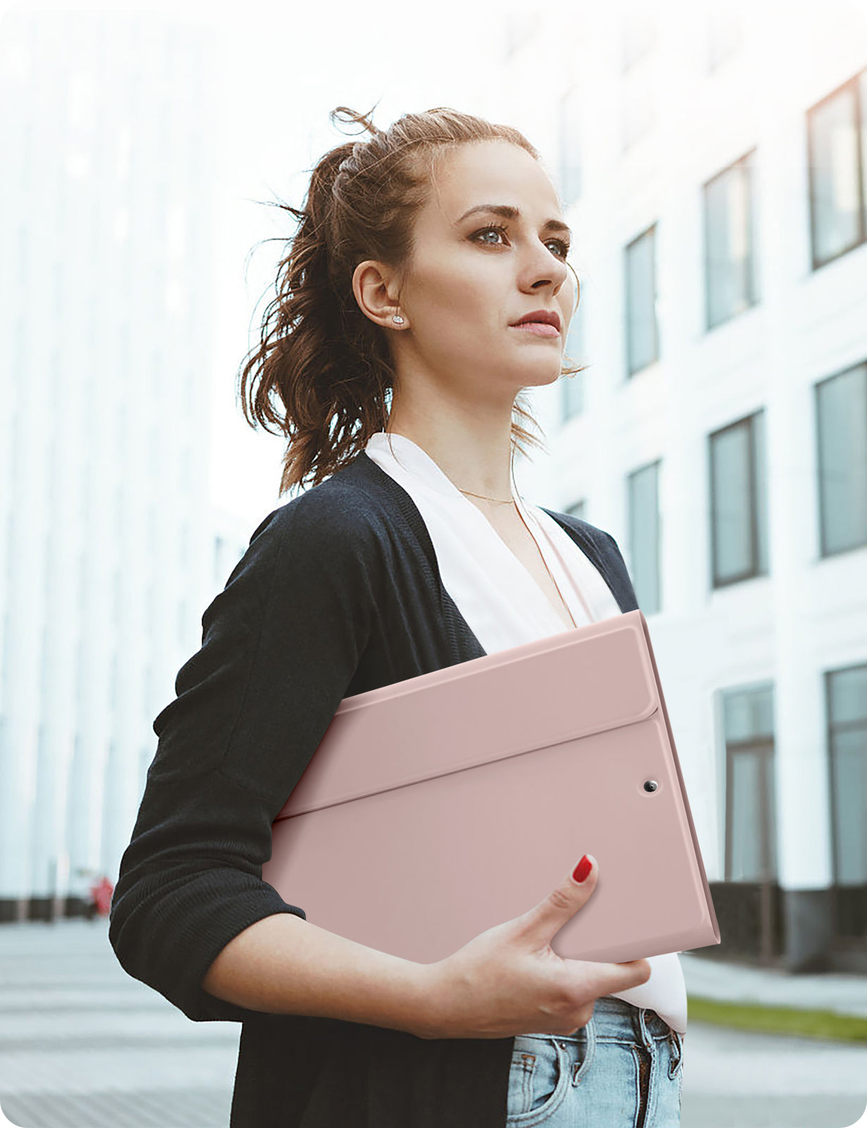 Compatible with iPad 9th 8th 7th Generation Case with Keyboard 7 Colors Backlit Wireless Bluetooth Keyboard Case Cover with Pencil Holder for Apple iPad Air 3rd Generation & iPad Pro 10.5 inch