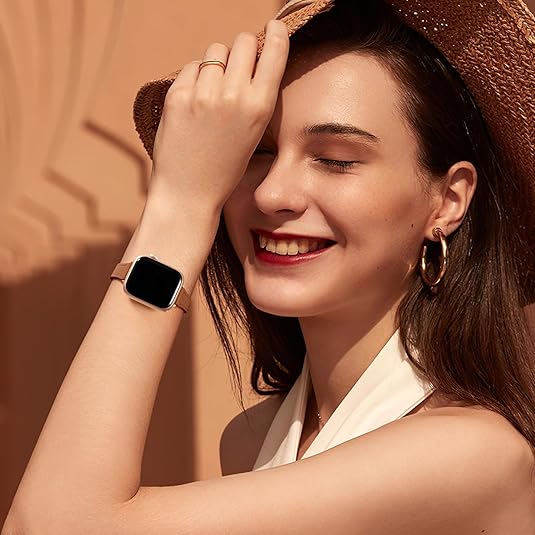 Leather Bands Top Grain Leather Watch Thin Wristband
