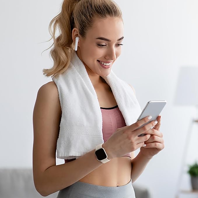 Elastic Nylon Solo Loop Bracelets for Apple Watch