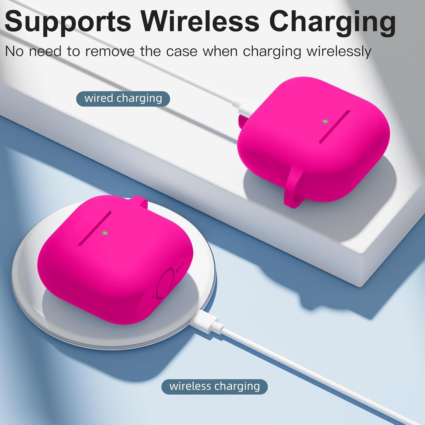 Silicone Case Compatible With Airpods 4 Generation, for Women Men