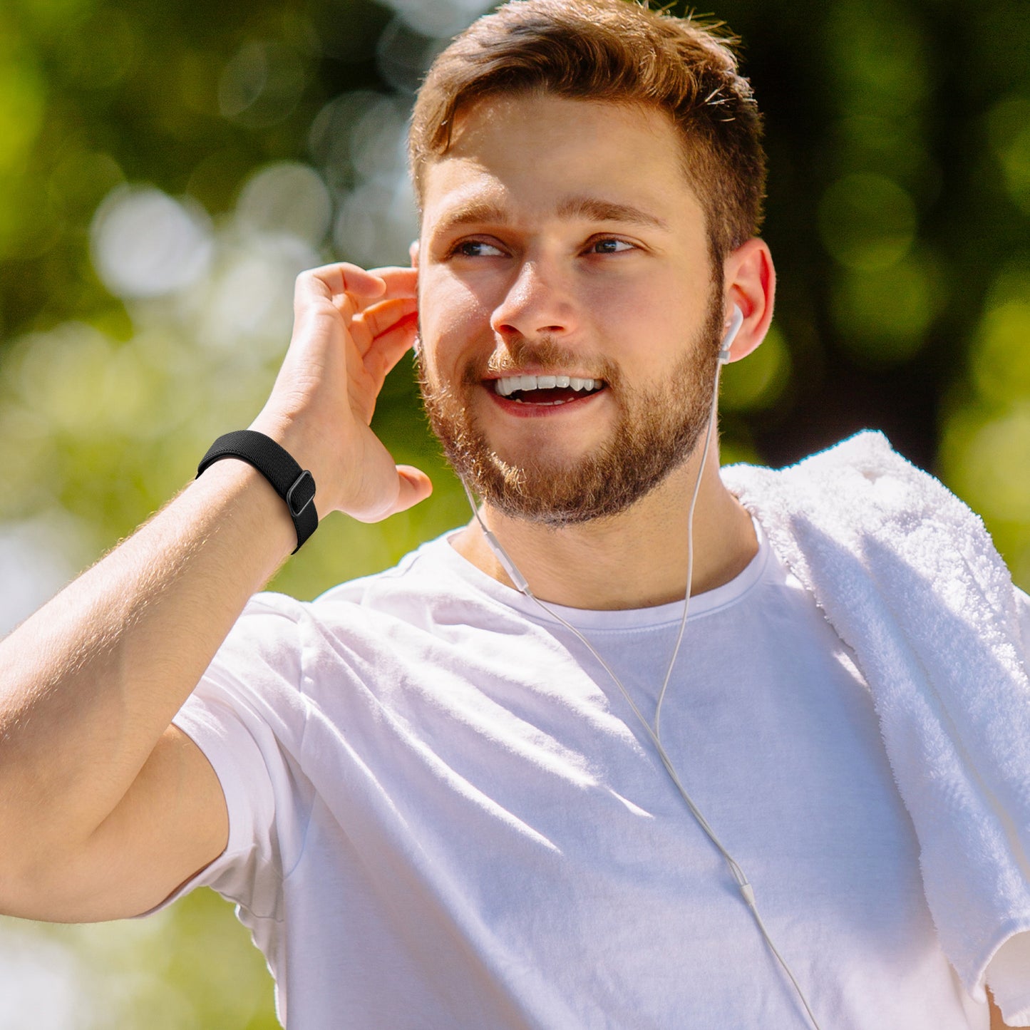 20mm Stretchy Elastic Bands for Samsung Galaxy Watch 7 6 5 4 Active 2 40mm 44mm/Watch 5 Pro 45mm/Watch 6 Classic 47mm 43mm/Watch 4 Classic 46mm 42mm/Watch 3 41mm/Watch 42mm/Active 40mm