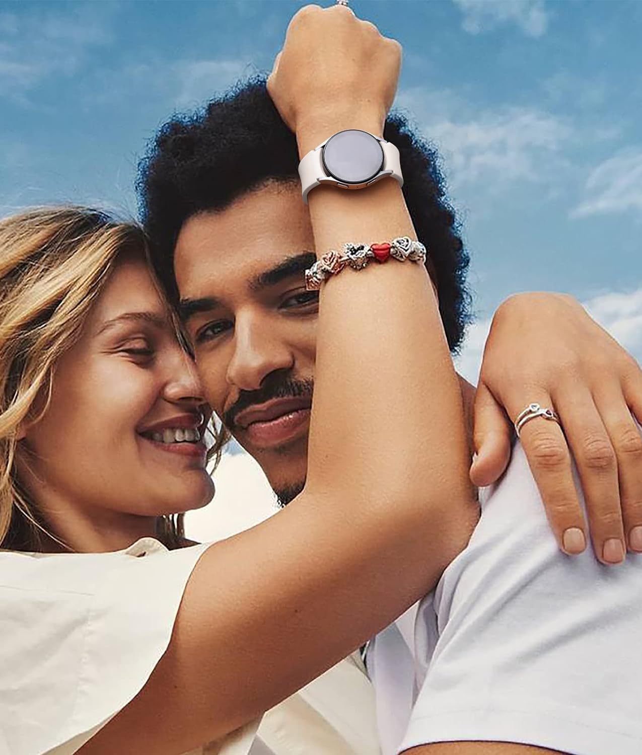 10 Pack 20mm Silicone Watch Bands for Samsung Galaxy Watch 7/6/5/4 Bands 40mm 44mm/Watch 6 Classic 47mm 43mm/Watch 5 Pro Bands 45mm for Women Men