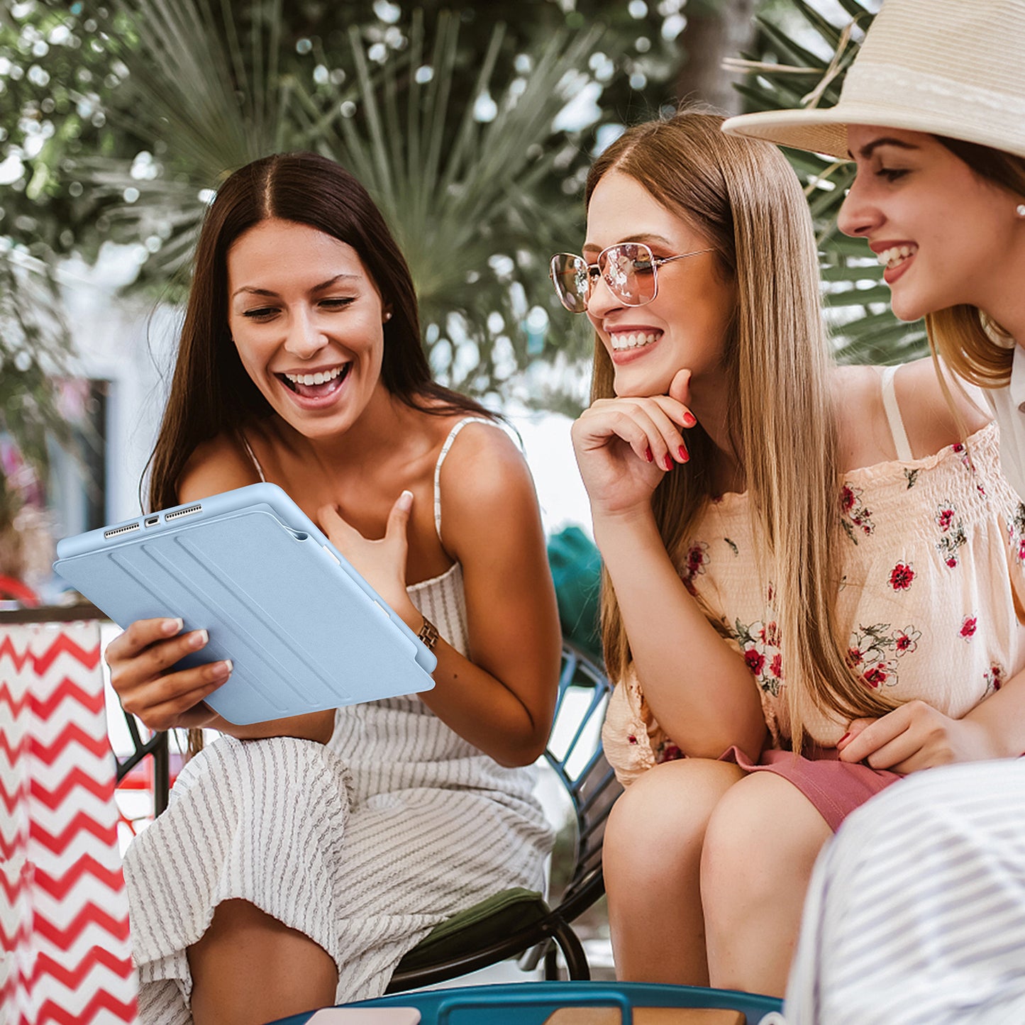 Cover for Apple iPad 9th/8th/7th Generation Case 10.2 inch with Pen Holder