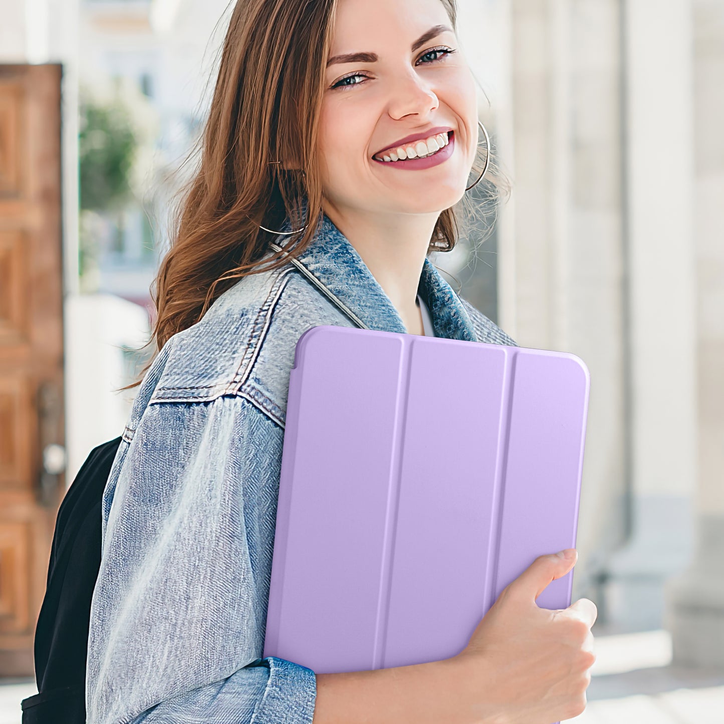 Protective Case Cover for 10.9 inch Apple iPad 10th Generation with Pencil Holder