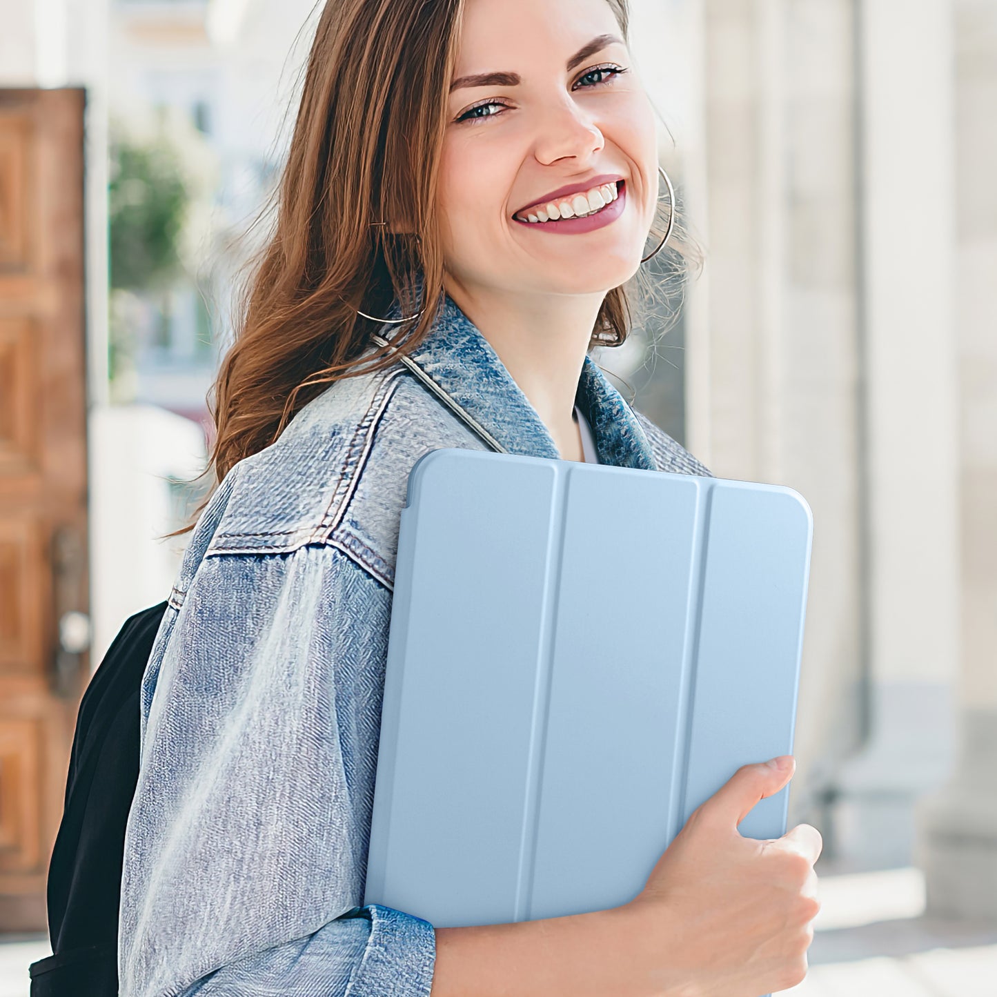 Protective Case Cover for 10.9 inch Apple iPad 10th Generation with Pencil Holder