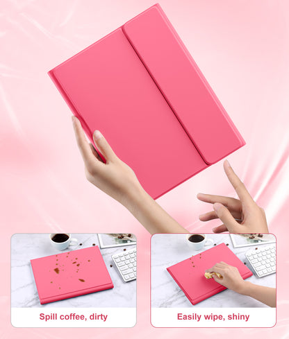 Compatible with iPad 10th Generation Case with Keyboard 7 Color Backlit Detachable Wireless Keyboard Case Cover with Touchpad for Apple iPad 10th Gen 10.9 inch