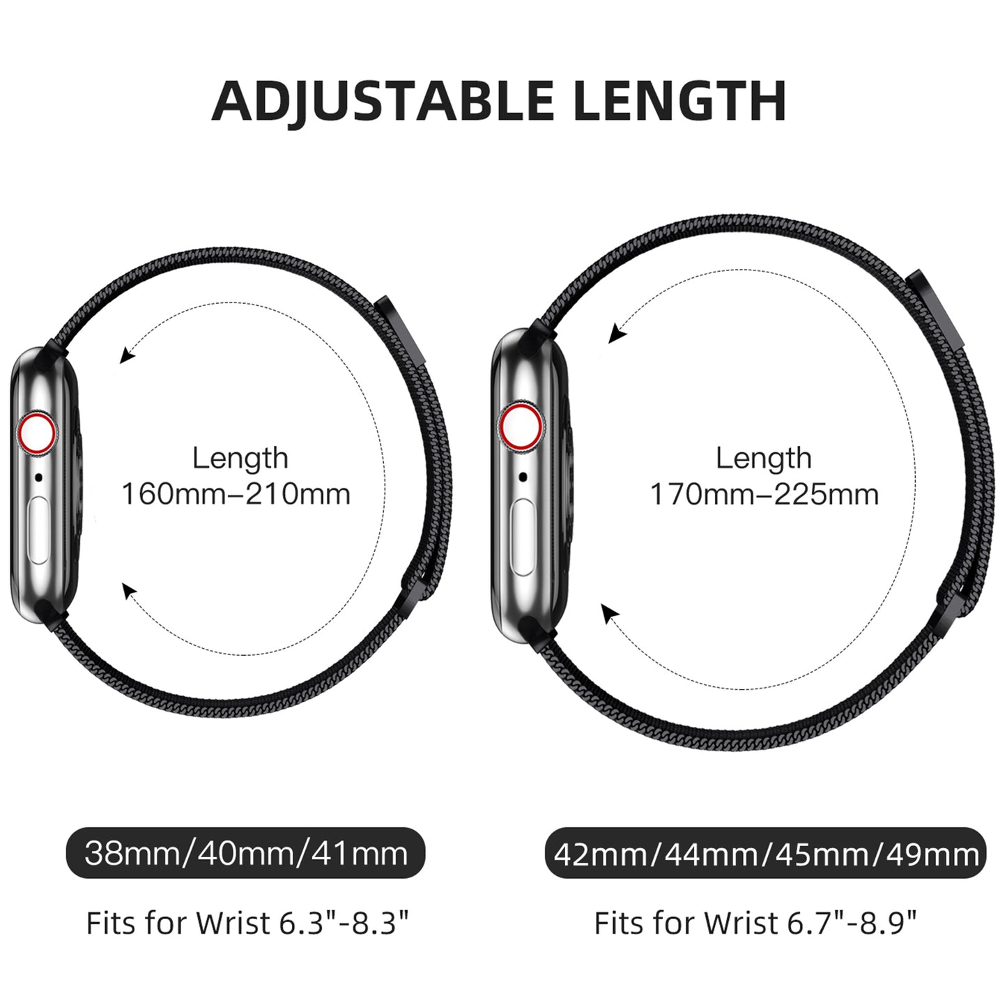Maledan Compatible with Apple Watch Ultra 2 SE Series 10 9 8 7 6 5 4 3 Bands for Women Men Magnetic Metal Band for iWatch Bands 44mm 40mm 46mm 45mm 41mm 49mm 42mm 38mm, Rose Gold